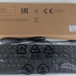 HP Wired Desktop Keyboard 