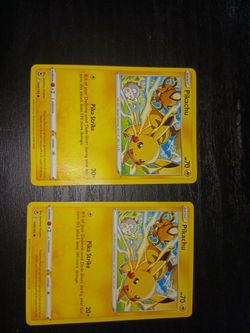 Pikachu 049/195 Pokémon Card x2