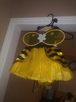 Bumble bee costume 2t