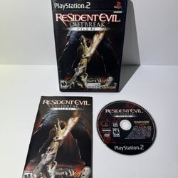 Resident Evil: Outbreak File #2 PlayStation 2 Complete In Box / CIB , Tested