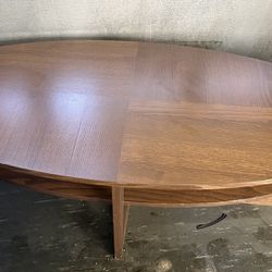 oval coffee table tea table L55”*D26”*H19” pressed particleboard brown(address in description)