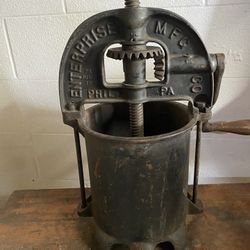 Antique Sausage Stuffer/fruit Press