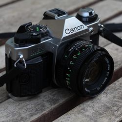 Canon AE-1 Program + Canon FD 50mm 1:1.8 Prime Lens