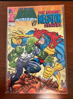 1993 (Image Comics)The Savage Dragon Vs Megaton Man Comic Book