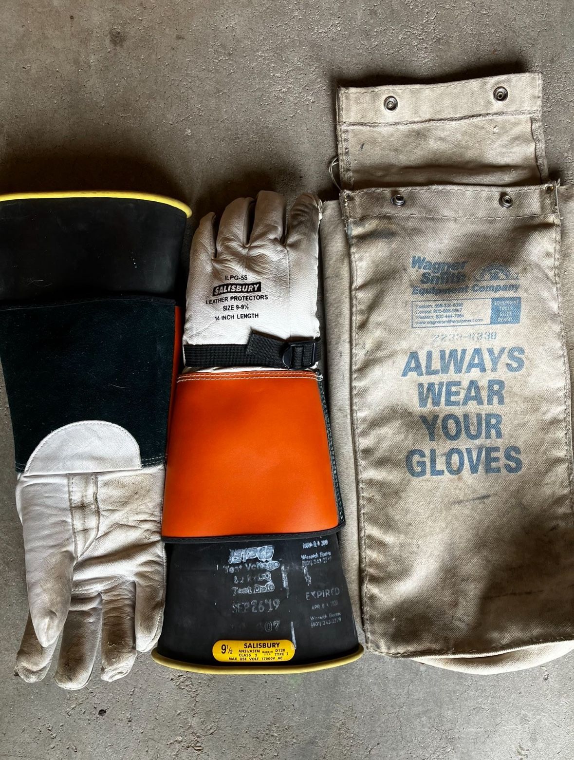 Salisbury Lineman Gloves And Sleeves