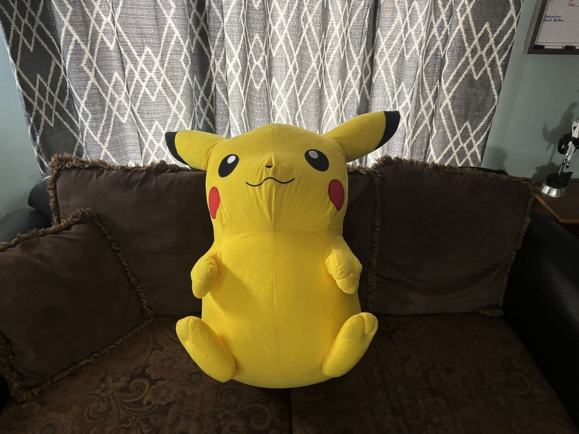 Big stuffed pikachu