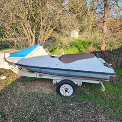 Seadoo Bambarder With Two Ski Trailer