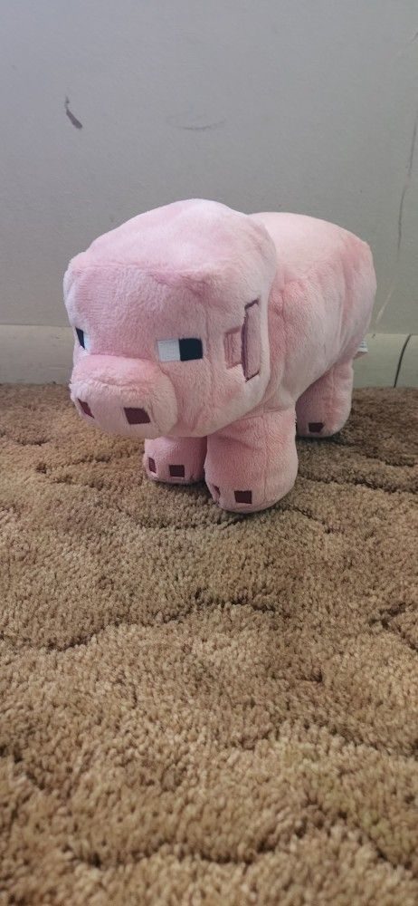 Minecraft Pig Stuffed Animal