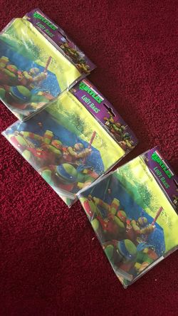Ninja turtle candy bags