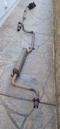 1980s Original Complete Exhaust System (Caddy)