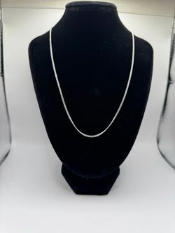 S925 silver cuban chain 1.5mm