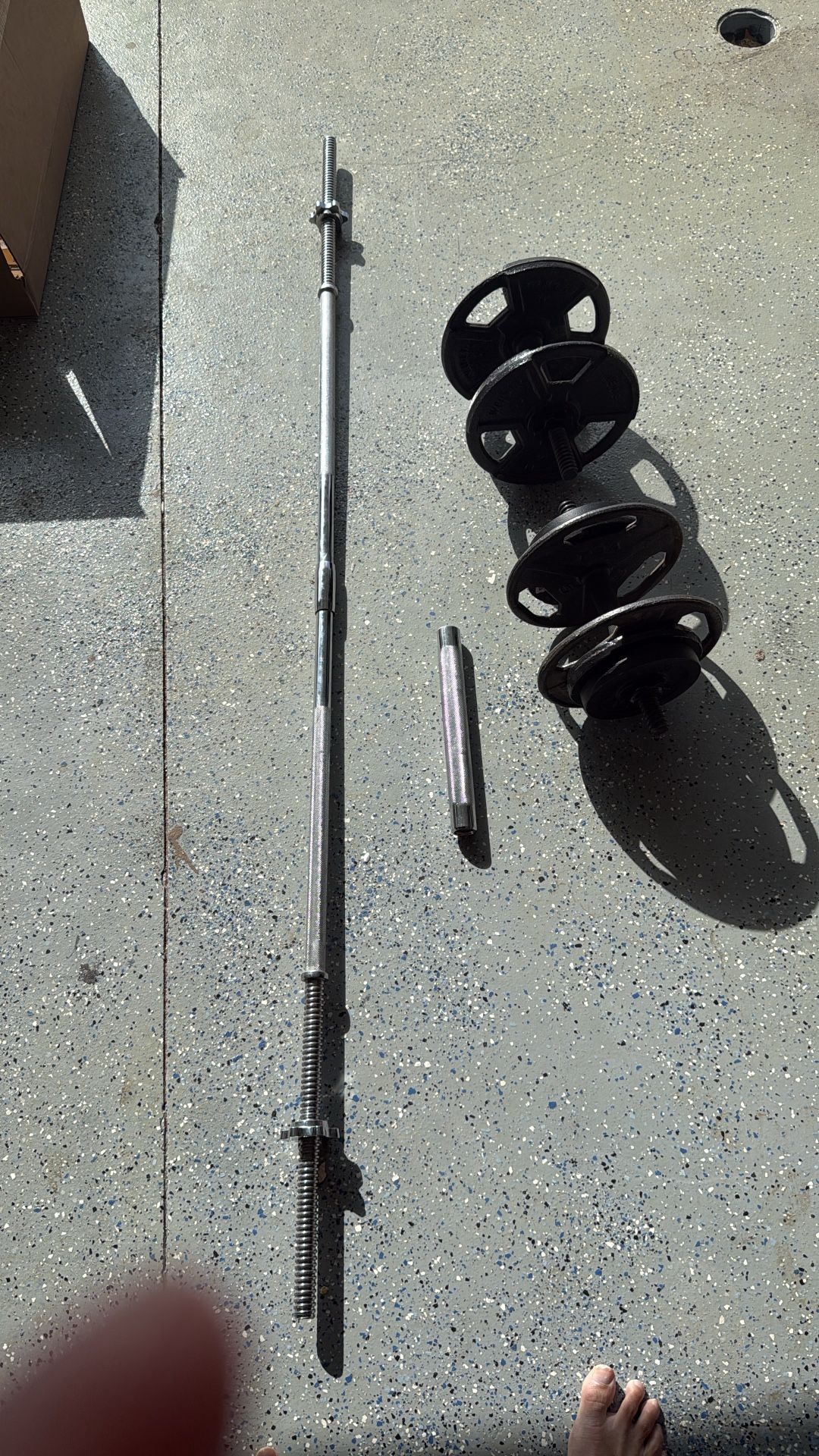 1 Inch Standard 6 Foot Weight Bar