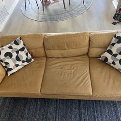 Leather Sofa - West Elm