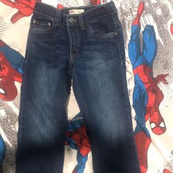 Boys Levis Size 5 Slim Regular 