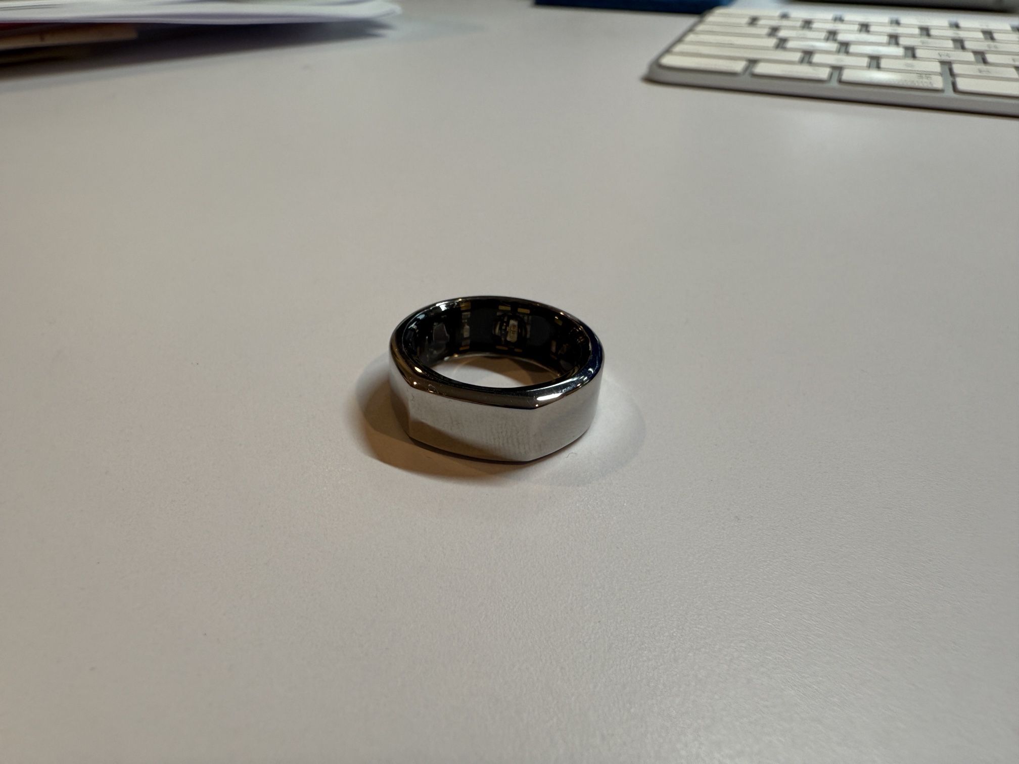 Oura Ring Gen3 Heritage Silver US8 