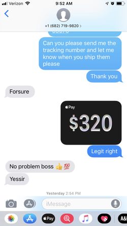 This kid is a scam selling Nikes presto‘s off-white.I have paid him and never receive nothing not even a tracking number