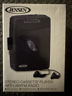 Cassette Tape Player W/ Headphones