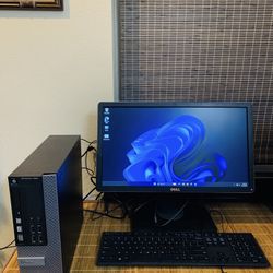 Desktop Package w/ Monitor, 16GB Ram, Intel i5, Win 11 Pro, MS Office 2024