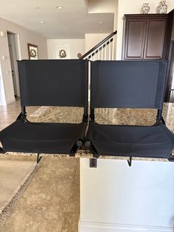 Cascade Mountain stadium chairs
