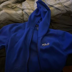 Blue Ralph Lauren Hoodie