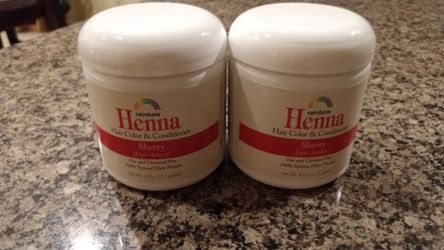 Brand new - Henna for Hair - 2 - 4oz jars