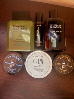 Men's Grooming Bundle – Cologne, Pomade & Beard Balm