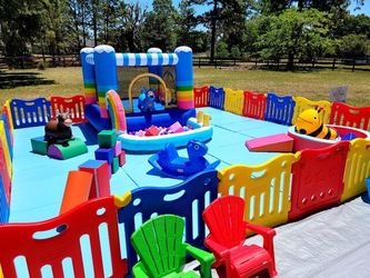 Toddler soft play set