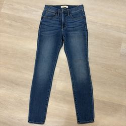 Madewell High Rise Skinny Jeans Size 25