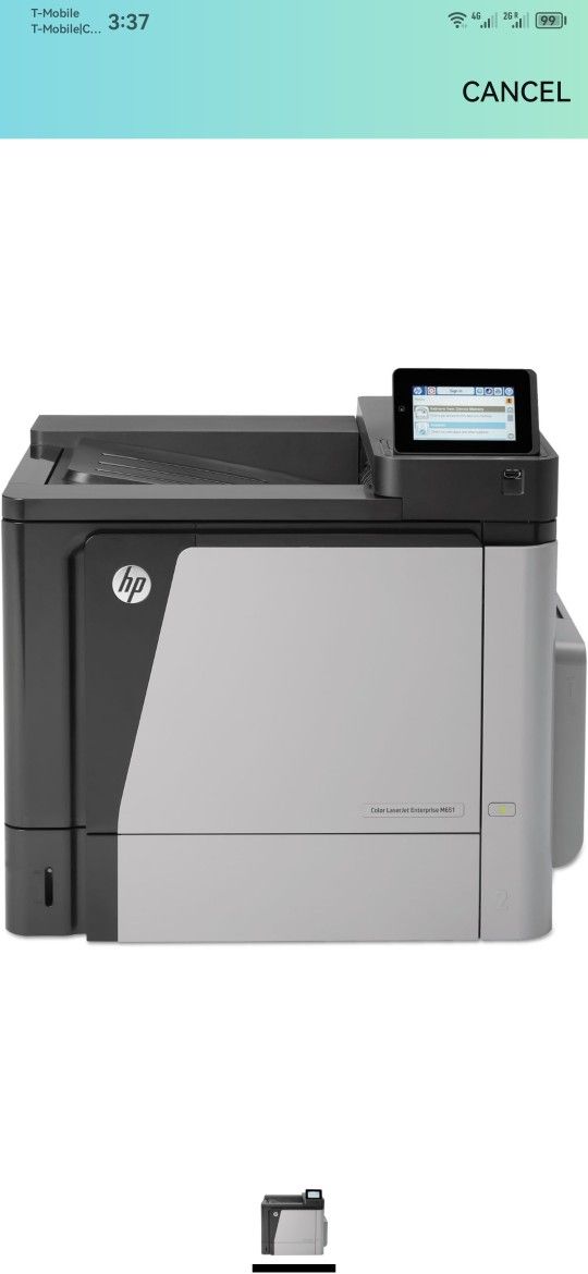 HP Color LaserJet Enterprise M651 series

