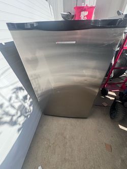 Urban Islands Stainless Steel Mini Fridge