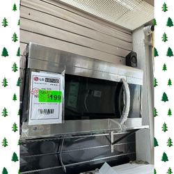 LG Over the range Microwave in Stainless Steel