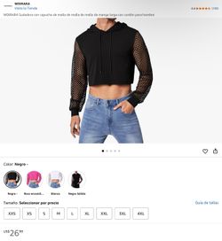 Men’s Hoodie Long Sleeve Fishnet