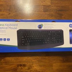 Wireless Keyboard And Optical Mouse