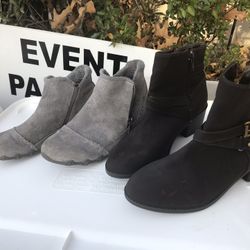 Lnew Leather Sketchers And Zip Up Boots Size 7M Only $15 Each