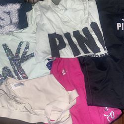 Women’s Nike, Adidas, And Pink Athletic Loot. Over 20 Items 