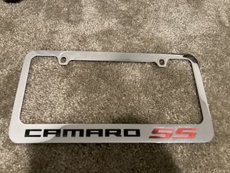 GM Chevrolet SS CAMARO PLATE HOLDER LICENSE METAL