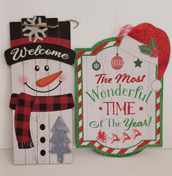 X-mas wall decorations