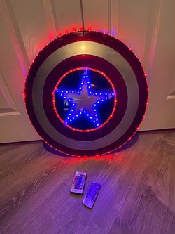Captain America Shield with LED lights