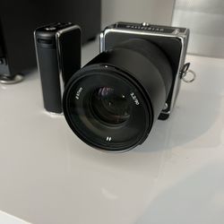 Hasselblad 907X, with 90mm f3.2 XCD lens and hand grip
