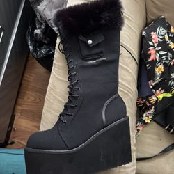Goth Winter Boots
