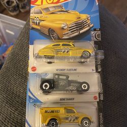 Hotwheels, Lots Of Three Moon Eyes