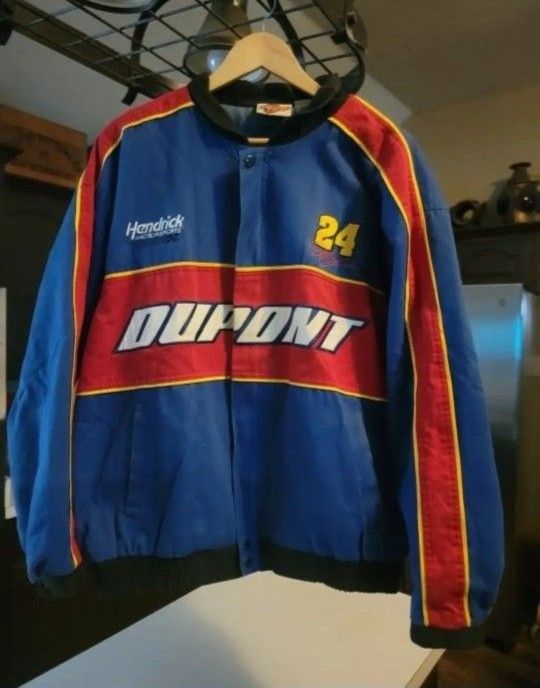 Vintage Nascar Jeff Gordon Jacket Sz Large