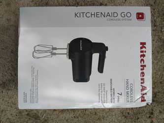 KitchenAid Go cordless hand mixer 12v