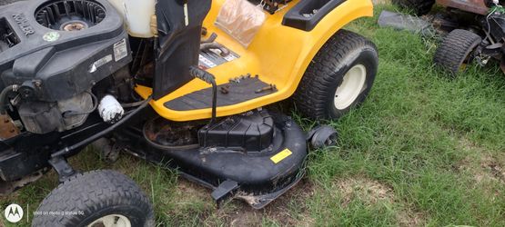 Parting Xt1 Cub cadet motor sold has like new 50 inch cutting deck let me know what you need read 