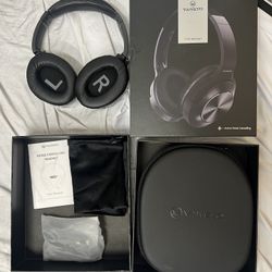 Bluetooth headphone headset active noise cancelling