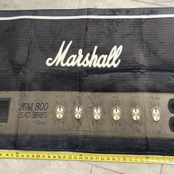Marshall Amplifier Rug 48” X 30”