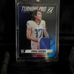 Puka Nacua  Rookie Patch Card 