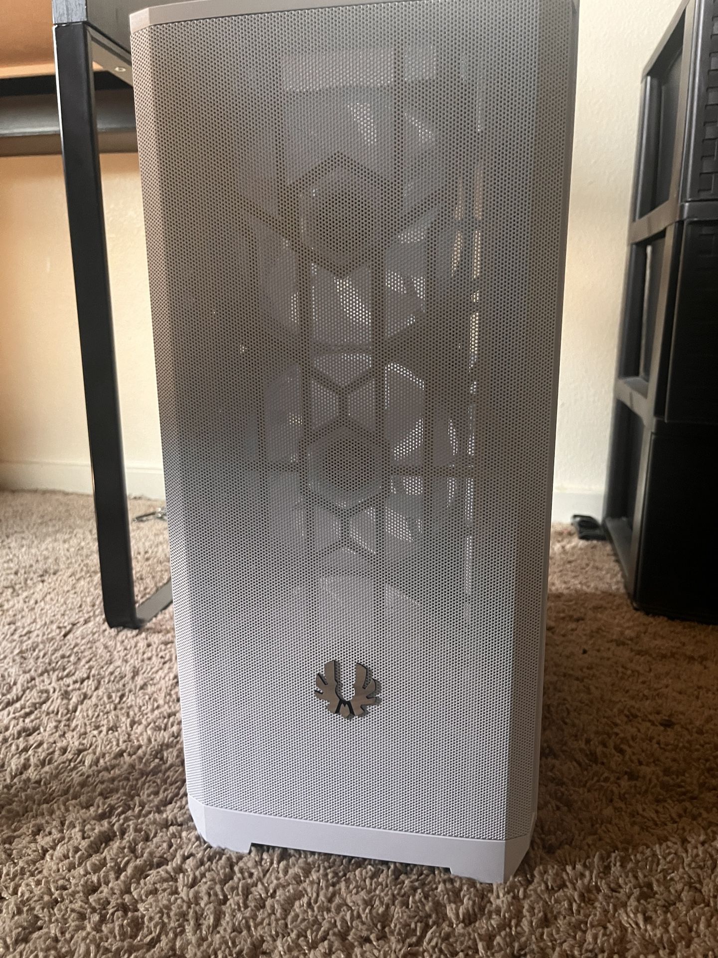BitFenix Nova Mesh SE TG ARGB Edition High Airflow PC Gaming Case White ATX 4xARGB Fans Pre-installed Temper Glass Aura SYNC/Mystic Light/RGB Fusion 2