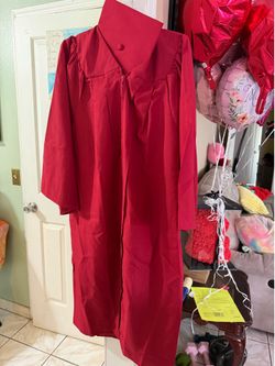 Cap and gown $15