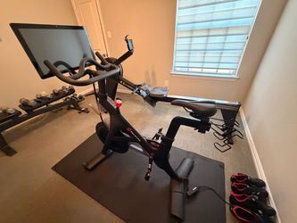 Peloton Bike + 2 Pairs Shoes  – $600